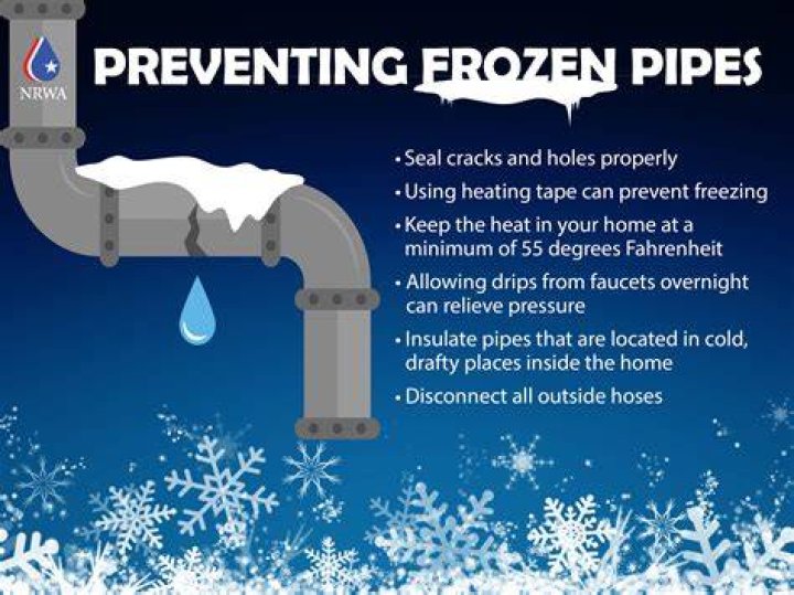 At what temp will frozen pipes thaw?