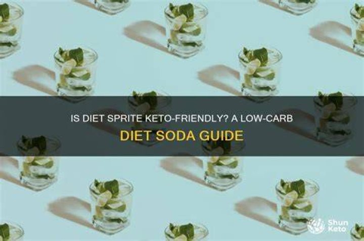 Can I have Diet Sprite on keto?