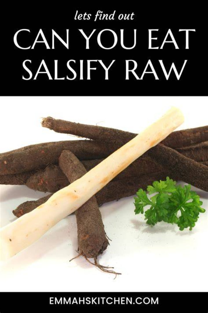 Can salsify be eaten raw?