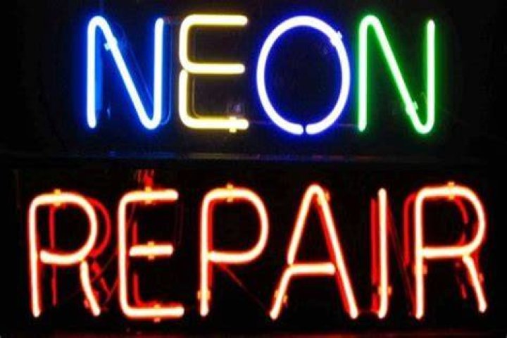 Can you fix a neon sign?