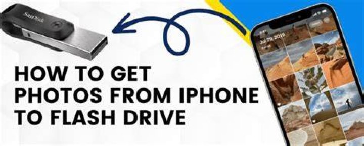Can you transfer photos directly from iPhone to flash drive?