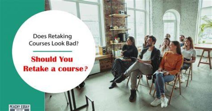 Does retaking a class look bad for medical school?