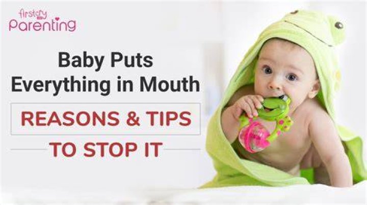 How do I stop my baby from putting his thumb in his mouth?
