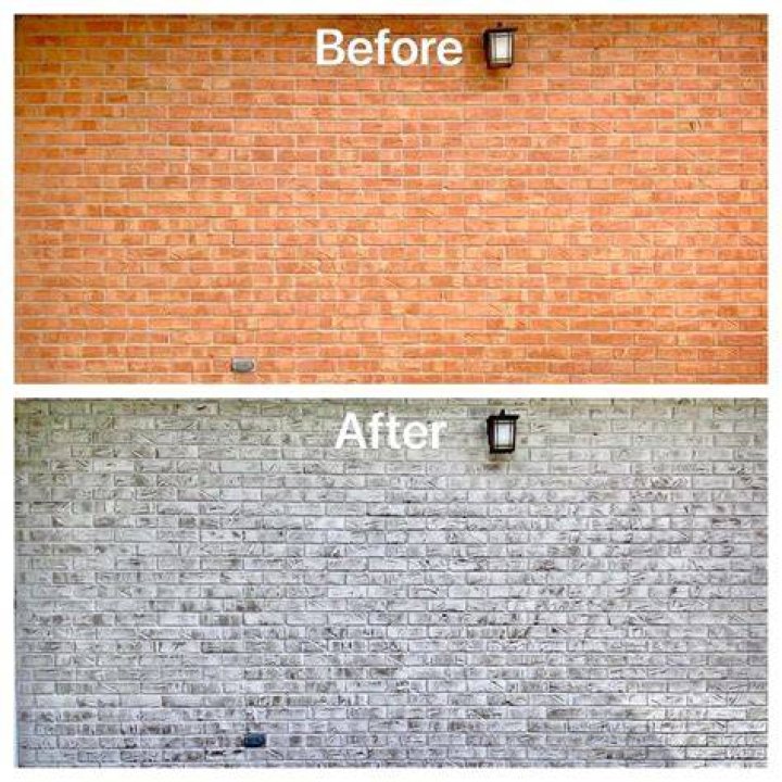 How do you lighten brick color?