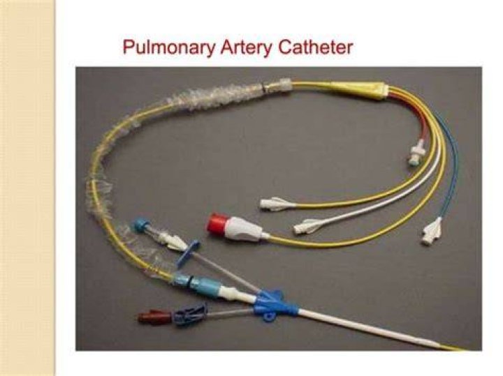 How is PA catheter length measured?
