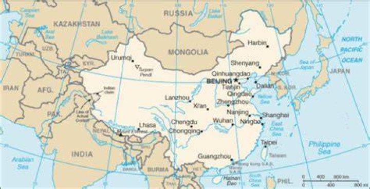 What are the 14 countries bordering China?