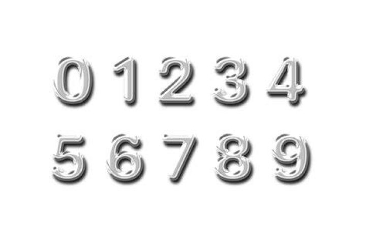 What are the numbers on silver?