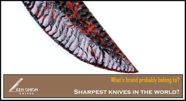 What are the sharpest knives made of?