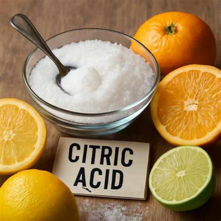 What dissolves citric acid?