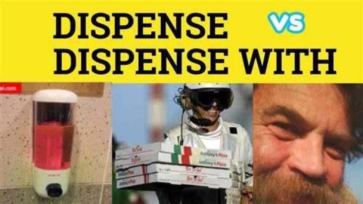 What does dispense cash mean?