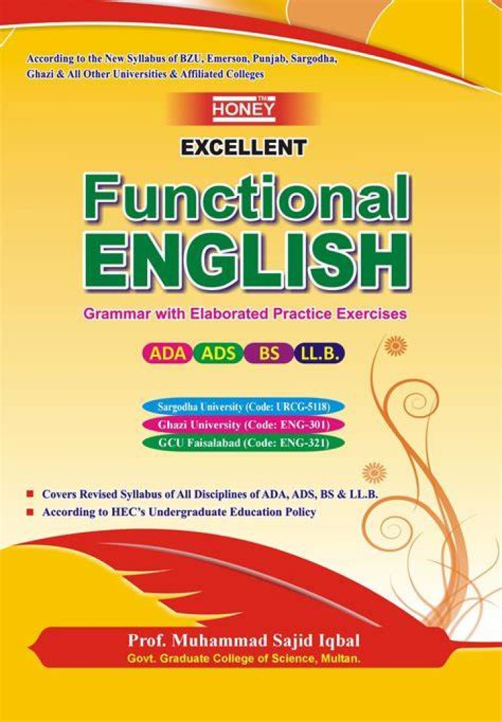 What is functional English in BA?