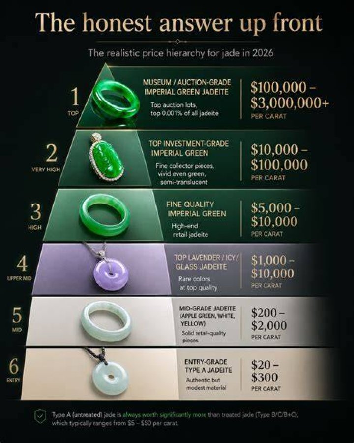 What is jade worth?