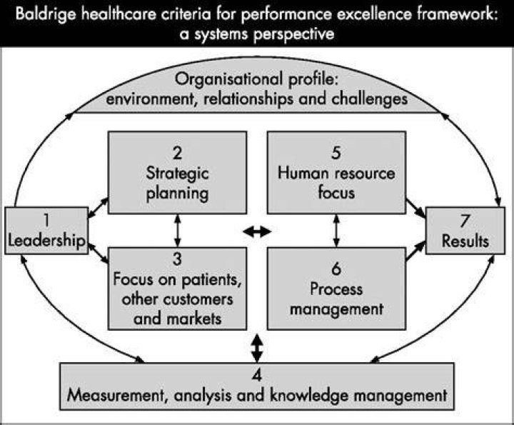 What is Malcolm Baldrige criteria for performance excellence?