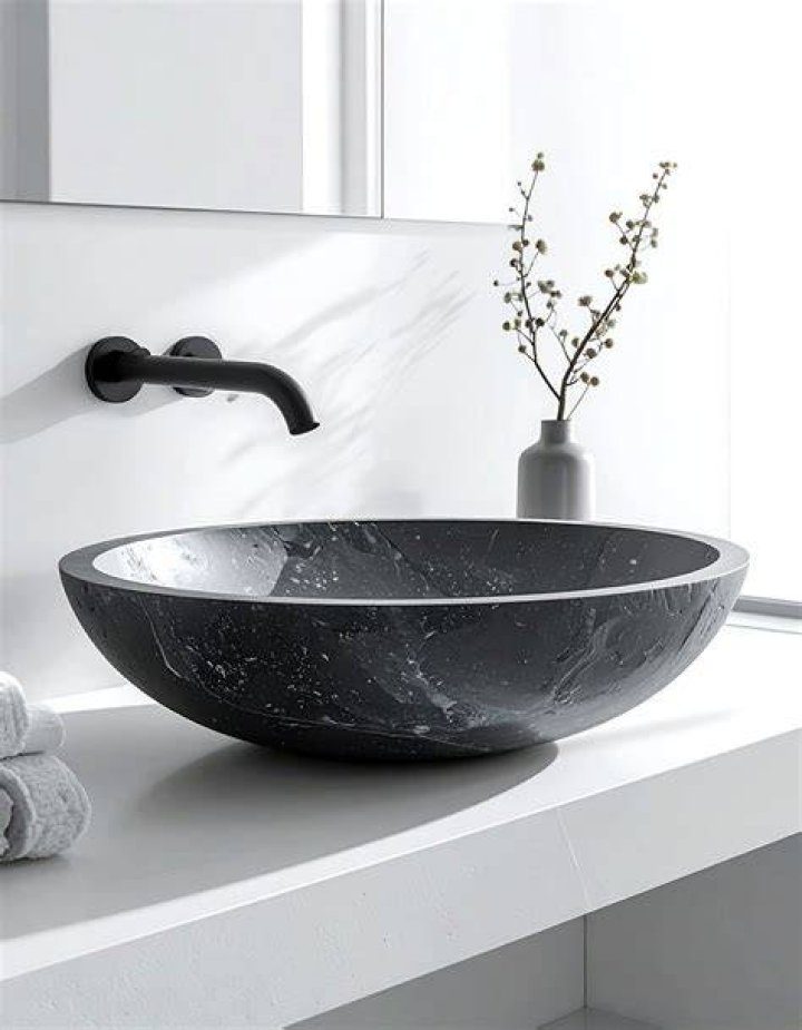 What is matte stone sink?