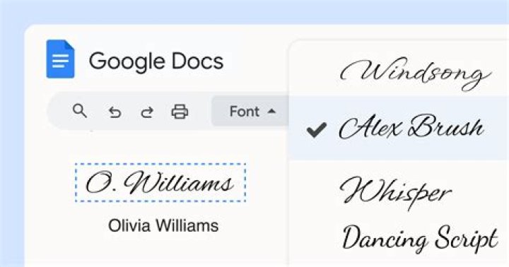 What is the best font for Google Docs?