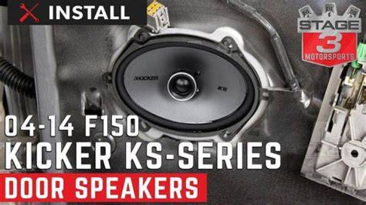 What size speakers are in a 2014 f150?