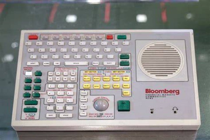 When was the Bloomberg terminal invented?
