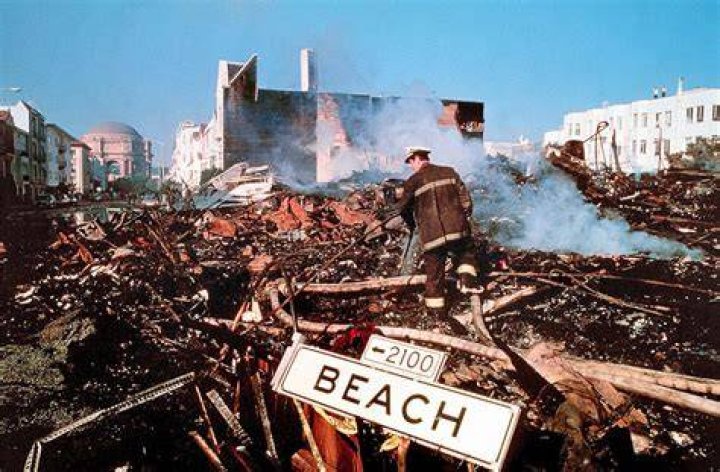 When was the last earthquake in SF?